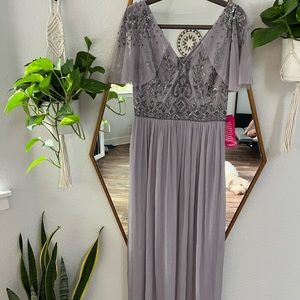 Brand new with tags Adrianna Papell beaded dress